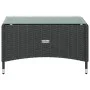 Set de muebles de jardín 8 pzas y cojines ratán sintético negro de , Conjuntos de jardín - Ref: Foro24-3095955, Precio: 508,1...
