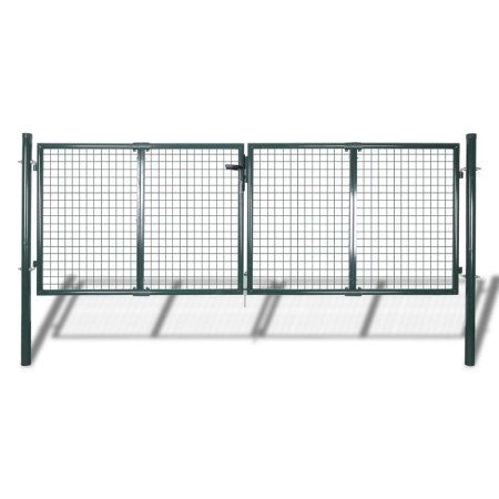 Grünes Stahlzauntor 306x150 cm von vidaXL, Gartentore - Ref: Foro24-42979, Preis: 272,81 €, Rabatt: %