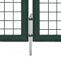 Puerta de valla de acero verde 306x150 cm de vidaXL, Puertas de jardín - Ref: Foro24-42979, Precio: 268,70 €, Descuento: %