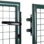 Puerta de valla de acero verde 306x150 cm de vidaXL, Puertas de jardín - Ref: Foro24-42979, Precio: 268,70 €, Descuento: %