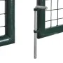 Puerta de valla de acero verde 306x150 cm de vidaXL, Puertas de jardín - Ref: Foro24-42979, Precio: 268,70 €, Descuento: %