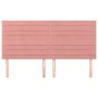 Kopfteile 4 Einheiten aus rosa Samt 90x5x78/88 cm von , Kopf- und Fußteile - Ref: Foro24-3116537, Preis: 104,46 €, Rabatt: %