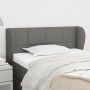 Kopfteil aus dunkelgrauem Stoff, 93 x 23 x 78/88 cm von , Kopf- und Fußteile - Ref: Foro24-3117127, Preis: 56,81 €, Rabatt: %