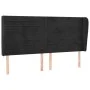 Headboard with light gray velvet ears 183x23x118/128 cm by , Headboards and footboards - Ref: Foro24-3118158, Price: 125,34 €...