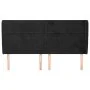 Headboard with light gray velvet ears 183x23x118/128 cm by , Headboards and footboards - Ref: Foro24-3118158, Price: 125,34 €...