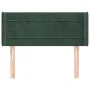 Kopfteil aus dunkelgrünem Samt, 93 x 16 x 78/88 cm von , Kopf- und Fußteile - Ref: Foro24-3118947, Preis: 52,93 €, Rabatt: %