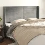Kopfteil mit hellgrauen Samtohren 183x16x118/128 cm von , Kopf- und Fußteile - Ref: Foro24-3119780, Preis: 96,55 €, Rabatt: %