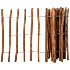 Hazelnut wood garden fence 90x500 cm by vidaXL, fence panels - Ref: Foro24-43141, Price: 106,30 €, Discount: %