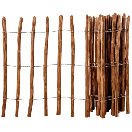 Hazelnut wood garden fence 90x500 cm by vidaXL, fence panels - Ref: Foro24-43141, Price: 106,30 €, Discount: %