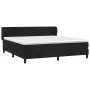 Box spring bed with black velvet mattress 180x200 cm by , Beds and slatted bases - Ref: Foro24-3127567, Price: 518,85 €, Disc...