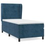 Boxspringbett mit dunkelblauer Samtmatratze 90x190 cm von , Betten und Lattenroste - Ref: Foro24-3129247, Preis: 353,83 €, Ra...