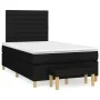 Box spring bed with black fabric mattress 120x200 cm by , Beds and slatted bases - Ref: Foro24-3137223, Price: 418,77 €, Disc...