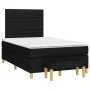Boxspringbett mit schwarzer Stoffmatratze 120x200 cm von , Betten und Lattenroste - Ref: Foro24-3137223, Preis: 424,83 €, Rab...