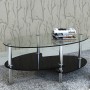 Couchtisch aus Glas mit exklusivem schwarzem Design von , Couchtisch - Ref: Foro24-240509, Preis: 78,40 €, Rabatt: %