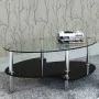 Glass coffee table with exclusive black design by , Coffee table - Ref: Foro24-240509, Price: 76,42 €, Discount: %