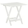 Bistro-Terrassentisch aus massivem weißem Akazienholz 46x46x47 cm von , Gartentische - Ref: Foro24-41436, Preis: 44,04 €, Rab...