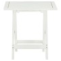 Bistro-Terrassentisch aus massivem weißem Akazienholz 46x46x47 cm von , Gartentische - Ref: Foro24-41436, Preis: 48,63 €, Rab...