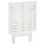 Bistro-Terrassentisch aus massivem weißem Akazienholz 46x46x47 cm von , Gartentische - Ref: Foro24-41436, Preis: 44,04 €, Rab...