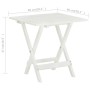 Bistro-Terrassentisch aus massivem weißem Akazienholz 46x46x47 cm von , Gartentische - Ref: Foro24-41436, Preis: 48,63 €, Rab...