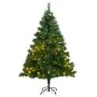 Artificial Christmas tree with hinges 300 LEDs 240 cm by , Christmas trees - Ref: Foro24-3210340, Price: 214,27 €, Discount: %