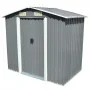 Metal garden shed 204x132x186 cm gray by vidaXL, Sheds - Ref: Foro24-42983, Price: 216,25 €, Discount: %