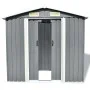 Metal garden shed 204x132x186 cm gray by vidaXL, Sheds - Ref: Foro24-42983, Price: 216,25 €, Discount: %