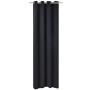 Verdunkelungsvorhang mit Metallösen 270x245 cm schwarz von vidaXL, Vorhänge und Gardinen - Ref: Foro24-132203, Preis: 39,71 €...