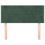 Kopfteil aus dunkelgrünem Samt, 90 x 5 x 78/88 cm von , Kopf- und Fußteile - Ref: Foro24-346029, Preis: 39,47 €, Rabatt: %