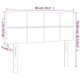 Kopfteil aus dunkelgrünem Samt, 90 x 5 x 78/88 cm von , Kopf- und Fußteile - Ref: Foro24-346029, Preis: 39,47 €, Rabatt: %