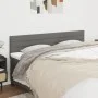 Headboards 2 units of dark gray fabric 90x5x78/88 cm by , Headboards and footboards - Ref: Foro24-346173, Price: 53,24 €, Dis...