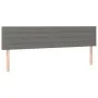 Headboards 2 units of dark gray fabric 90x5x78/88 cm by , Headboards and footboards - Ref: Foro24-346173, Price: 53,24 €, Dis...