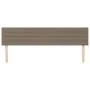 Headboards 2 units of taupe gray fabric 100x5x78/88 cm by , Headboards and footboards - Ref: Foro24-346190, Price: 58,90 €, D...
