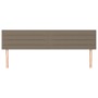 Kopfteile 2 Einheiten aus taupegrauem Stoff 100x5x78/88 cm von , Kopf- und Fußteile - Ref: Foro24-346190, Preis: 59,79 €, Rab...