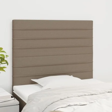 Headboards 2 units of taupe gray fabric 100x5x78/88 cm by , Headboards and footboards - Ref: Foro24-3116466, Price: 58,90 €, ...
