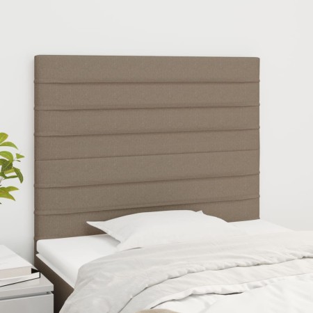Kopfteile 2 Einheiten aus taupegrauem Stoff 100x5x78/88 cm von , Kopf- und Fußteile - Ref: Foro24-3116466, Preis: 59,79 €, Ra...