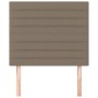 Kopfteile 2 Einheiten aus taupegrauem Stoff 90x5x78/88 cm von , Kopf- und Fußteile - Ref: Foro24-3116458, Preis: 73,86 €, Rab...