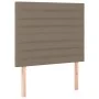 Headboards 2 units of taupe gray fabric 100x5x78/88 cm by , Headboards and footboards - Ref: Foro24-3116466, Price: 58,90 €, ...