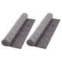 Maler-Antirutschfilz 2 Einheiten 50 m 180 g/m² grau von vidaXL, Schutzfolien und -streifen für Böden - Ref: Foro24-142696, Pr...