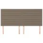 Headboards 4 units of taupe gray fabric 100x5x78/88 cm by , Headboards and footboards - Ref: Foro24-3116498, Price: 108,86 €,...