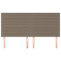 Kopfteile 4 Einheiten aus taupegrauem Stoff 100x5x78/88 cm von , Kopf- und Fußteile - Ref: Foro24-3116498, Preis: 110,51 €, R...