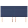 Kopfteile 4 Einheiten aus blauem Stoff 100x5x78/88 cm von , Kopf- und Fußteile - Ref: Foro24-3116500, Preis: 120,41 €, Rabatt: %