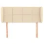 Kopfteil aus cremefarbenem Stoff, 93 x 23 x 78/88 cm von , Kopf- und Fußteile - Ref: Foro24-3117131, Preis: 53,99 €, Rabatt: %