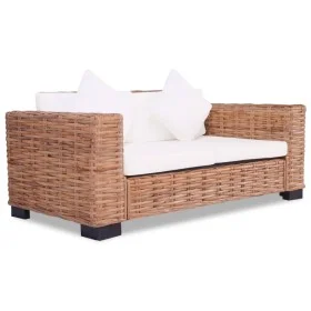 Zweisitzer-Sofa aus natürlichem Rattan von vidaXL, Sofas - Ref: Foro24-244418, Preis: 591,75 €, Rabatt: %