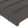 Kopfteil aus dunkelgrauem Samt, 203 x 23 x 78/88 cm von , Kopf- und Fußteile - Ref: Foro24-3117351, Preis: 60,17 €, Rabatt: %