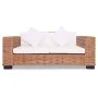 Zweisitzer-Sofa aus natürlichem Rattan von vidaXL, Sofas - Ref: Foro24-244418, Preis: 591,75 €, Rabatt: %