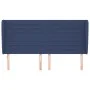 Headboard with blue fabric ears 203x23x118/128 cm by , Headboards and footboards - Ref: Foro24-3118124, Price: 134,12 €, Disc...