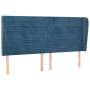 Kopfteil mit dunkelblauen Samtohren 203x23x118/128 cm von , Kopf- und Fußteile - Ref: Foro24-3118166, Preis: 129,14 €, Rabatt: %