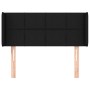 Kopfteil aus schwarzem Stoff, 83 x 16 x 78/88 cm von , Kopf- und Fußteile - Ref: Foro24-3118744, Preis: 41,14 €, Rabatt: %