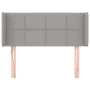 Kopfteil aus hellgrauem Stoff, 93 x 16 x 78/88 cm von , Kopf- und Fußteile - Ref: Foro24-3118750, Preis: 47,47 €, Rabatt: %