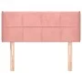 Cabecero de terciopelo rosa 93x16x78/88 cm de , Cabeceros y pies de cama - Ref: Foro24-3118809, Precio: 59,87 €, Descuento: %